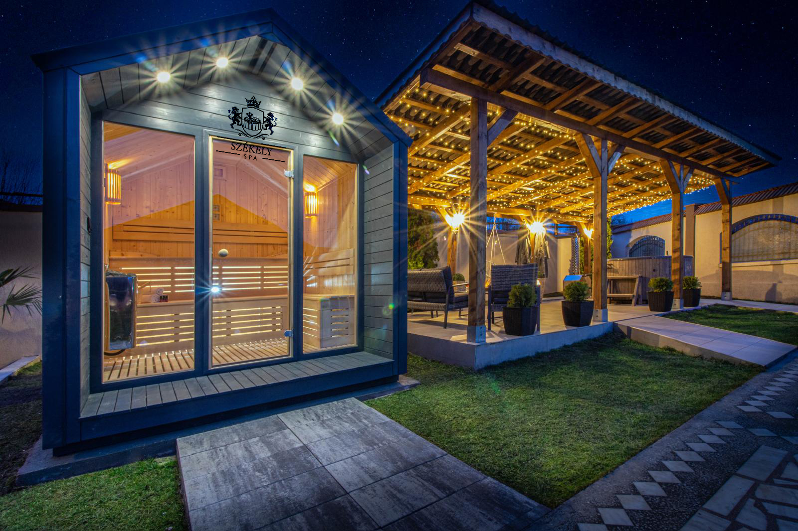 Saună Premium Izolată de Exterior – [ PSZSZ 5 ]