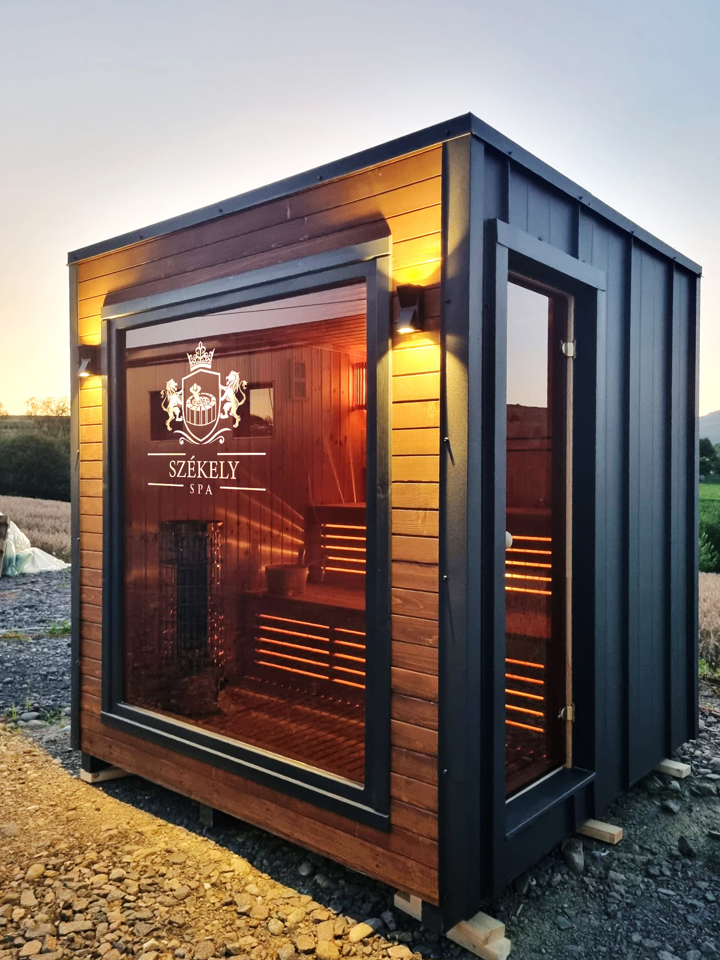 Saună Premium Izolată de Exterior – [ PSZSZ 2 ]