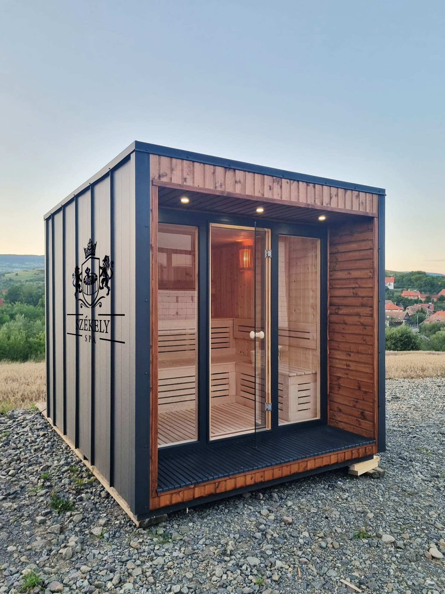 Saună Premium Izolată de Exterior – [ PSZSZ 3 ]